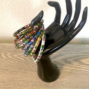 Cloisonne Bangle Bracelets